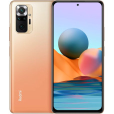 Xiaomi Redmi Note 10 Pro Smartphone 8 GB 128 GB 6.67 Inch 120 Hz AMOLED DotDisplay 108 MP Wide Angle Cámara 5020 mAh (Type) NFC Dual SIM Card ORO [Versión en Español]