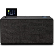 Pure Evoke Home All-In-One Music System with CD Player, DAB+/FM Radio, Internet Radio, Bluetooth, Spotify Connect, Coffee Black