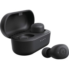 Yamaha TW-E3B Bluetooth Headphones - Wireless In-Ear Headphones in Black - 6 Hours Playback Time on One Charge - Waterproof (IPX5 Certification) - Includes Charging Case