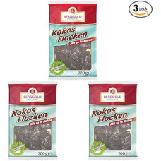 Berggold Coconut Flakes 200g (Pack of 3)