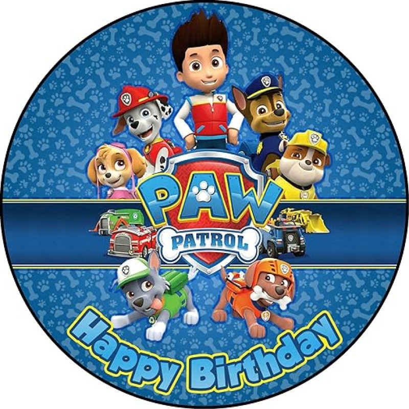 Valgomasis torto papuošalas, torto papuošalas, gimtadienio torto puošmena, 