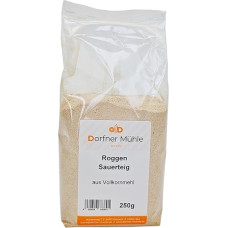 Rye Whole Grain Sour Dough [250g] - Dorfner Mühle - Dried Sour Dough Made from Whole Rye Flour without Additives