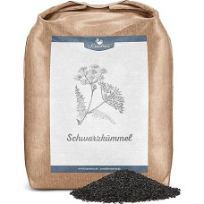Krauterie Whole black cumin seeds for horses in top quality (2000 g) - species-appropriate feed for horses, free from additives, whole