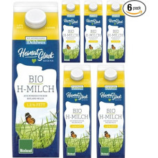 With Pufai Grocery Dehlwes Durable Milk H Milk with %1.5 Fat Ultra High Heated, Homogenised 1000 ml x 6 Pieces