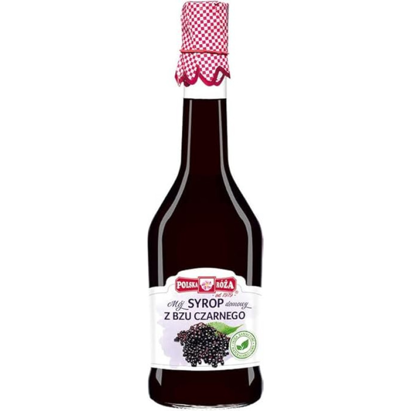 + Elderberry Syrup 500 ml Polska Roża