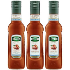 Mathieu Teisseire Drinks Syrup Hazelnut 0% Sugar 0.25 L Cocktails (Pack of 3)