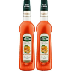 Mathieu Teisseire Drinks Syrup Mandarin 0.7 L Cocktails (Pack of 2)