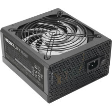 Tacens Radix ECO X 750, PC ATX Power Supply 750W, 87% Efficiency, SMD and DC-DC Technologies, Ultra-Quiet AI-RPM 140 mm FDB Fan, Extra Long Flat Cable, Black