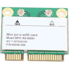 Belaidžio ryšio kortelė MPE AX1800H RTL8852BE 1800Mbps dviejų juostų belaidžio ryšio 6 Bluetooth 5.2 PCIe tinklo adapteris 