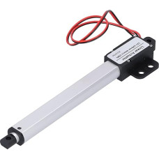 Linijinis pavaros judesys Elektrinis 12 V linijinis pavaros judesys 100 mm 12 V įėjimo įtampa Mažas triukšmas Trumpojo jungimo apsauga Mini elektrinis linijinis pavaros judesys 4 mm S 150N kėlimo stalams Lengvas masažas (Hub