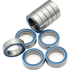 5 vnt. guolis Plieninis 6804-2RS 6804 RS 20 x 32 x 7 mm 20 x 32 x 7 mm Dvigubas mėlynas guminis sandariklis