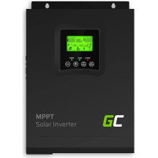 Green Cell® 1000 W / 2000 W 1 kW 12 V 230 V saulės inverteris išjungtas iš tinklo su įkrovos valdikliu MPPT Grynos sinusoidės bangos įtampos keitiklis Grynos sinusoidės bangos galios keitiklis DC AC keitiklis srovės keitiklis