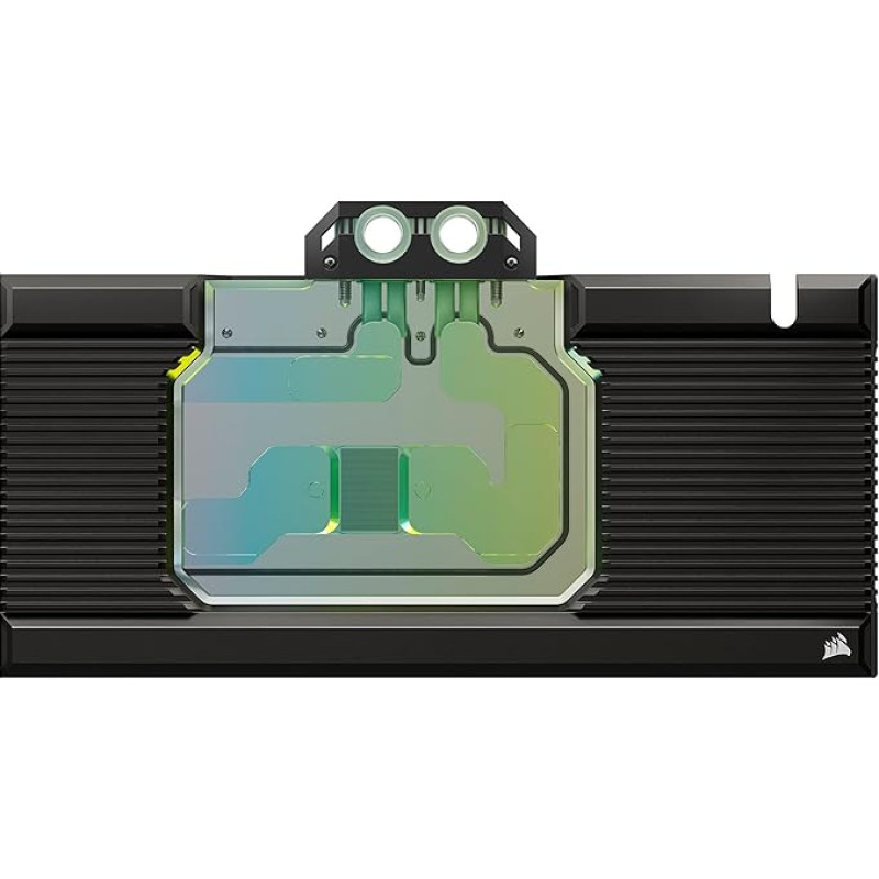 Corsair Hydro X Series XG7 RGB 4090 Trio GPU Water Block - For MSI GeForce RTX™ 4090 Gaming Trio Cards - Nickel-Plated Copper - Includes Backplate & 5V ARGB Adapter Cable - Black