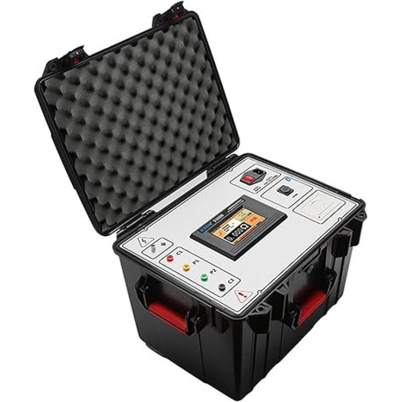 ETCR3300B Touch Colourful Screen Large Scale Digital Grounding Grid Earth Ground Resistance Tester Step Voltge Tester Power Tools and Tester