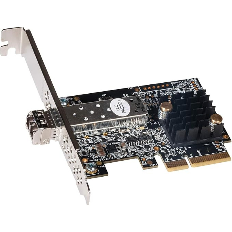 Sonnet Solo10G SFP + 10 Gigabit Ethernet Adapter (SFP + [SR] Included) [Thunderbolt Compatible]