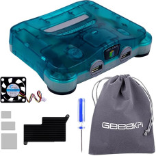 RetroFlag 64Pi dėklas Raspberry Pi 5, SD kortelės saugykla, saugus išjungimas ir saugus iš naujo nustatymas, automatiškai išsaugomi emuliacijos stoties metaDuomenys