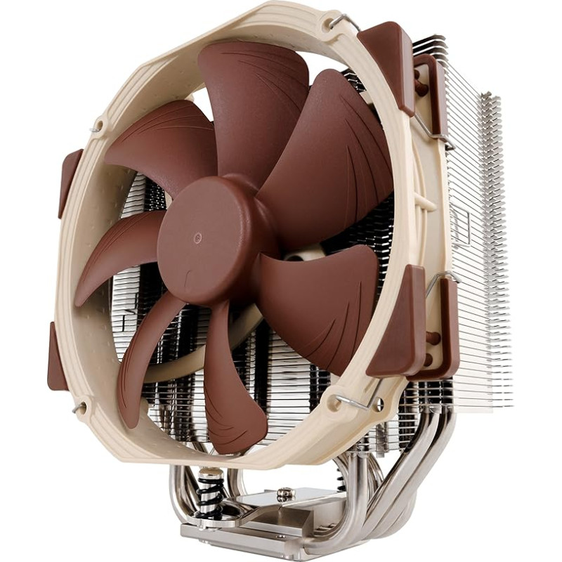 Noctua NH-U14S - computer cooling components (Cooler, Processor, Socket AM2, Socket AM2+, Socket AM3, Socket AM3+, Socket FM1, Socket FM2, Socket H3 (LGA 1150), Sock, AMD E, Core i3, Core i5, Core i7, Brown, Stainless steel)