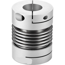 JUN-STORE Metallwellenkupplung mit hohem Drehmoment für Servomotor-Balgengenerator, aliuminio atramos SENMIAO-TH (vidinis dydis: 32 x 42 (8 15))