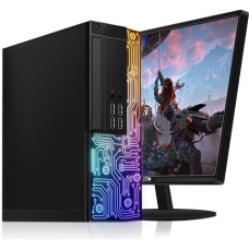 Dell Gaming PC Set Complete Quad Core i5 up to 3.6GHz, GeForce GT 1030 2GB GDDR5, RAM 16GB, SSD 512GB, WiFi 600M, Bluetooth 5.0, New 22 Inch Monitor 1080 FHD LED, W10P64 (Refurbished)