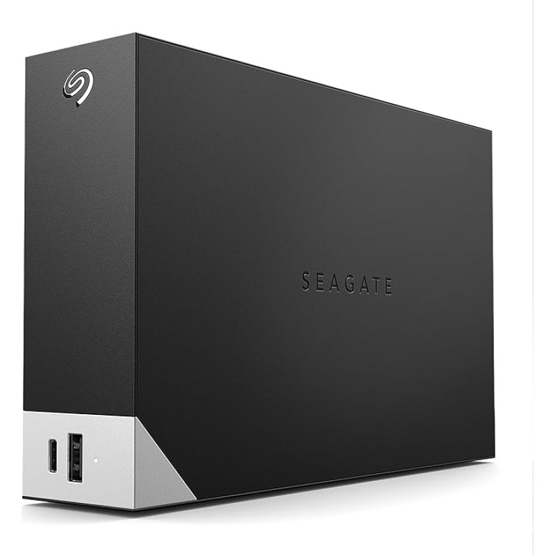 Seagate One Touch Hub 4 TB External Hard Drive, 2 x USB Hu, 3.5 Inches / 8.89 cm, USB 3.0, PC, Notebook & Mac, incl. 2-year Rescue Service, Model No.: STLC4000400