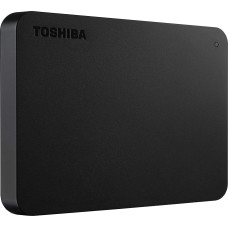 Toshiba HDTB310EK3AA 1TB Canvio Basics USB 3.0 Portable External Hard Drive (Refurbished) Latest Version 78 x 109 x 19.5 mm Black