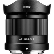 VILTROX 40 mm f/2.5 F2.5 Z objektyvas Viso ekrano plataus kampo automatinio fokusavimo objektyvas, suderinamas su Nikon Z-Mount fotoaparatais Z5, Z50, Z6, Z6II, Z7, Z7II, ZFC Z30, Z9, Z8, Z6III, ZF