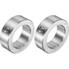 sourcing map 2 x Screw Collars, 1-1/2