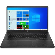 HP nešiojamasis kompiuteris | 17,3 colių HD+ ekranas | AMD Ryzen 3 5300U | 8 GB DDR4 RAM | 512 GB SSD | AMD Radeon grafika | Windows 11 Home | QWERTZ klaviatūra | Juoda
