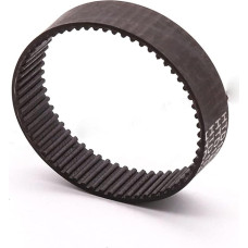 HTD3M-189 Sinchroniniai bėgiai, ilgis 189 mm, 63 šonai, ilgis 5-30 mm, skersmuo 3 mm, skersinis impulsas 3 mm, priedai (plotis 25 mm)