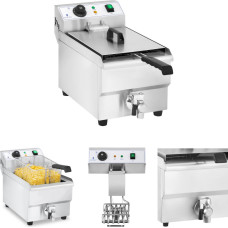 Royal Catering Profesionali viešojo maitinimo keptuvė su 230V čiaupu 10L