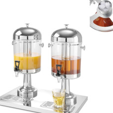 Hendi Refrigerated beverage juice dispenser double 2 x 8L