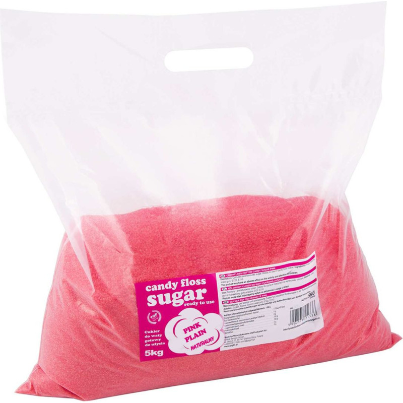 Gsg24 Natūralaus skonio raudonasis cukraus vata 5kg