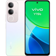 VIVO Y19s išmanusis telefonas 8+8GB RAM 256GB ROM Pagrindinė kamera 50MP dinaminė šviesa 6,68 colių ekranas 5150 mAh baterija FlashCharge 44W IP64 Dual SIM Android telefonas sidabrinės spalvos