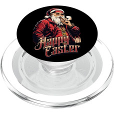 Hässliches zu Ostern oder Weihnachten, Weihnachtsmann Lustig PopSockets PopGrip für MagSafe