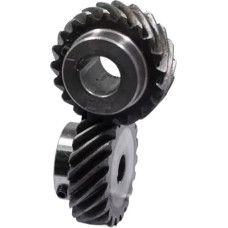 Zahnradritzel, Ritzelmotorzahnrad, 2 Stück 1,0 Modul Linkszahn Schrägkegelrad Spiralkegelrad 8/10/12 mm Bohrung Zahnrad Ritzel Zahnstange(60t 10mm)