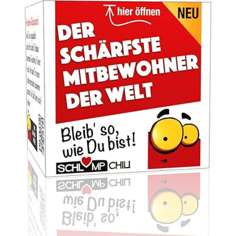 Schlump-Chili Aštriausias pasaulyje kambario draugas - juokinga dovana bendram butui