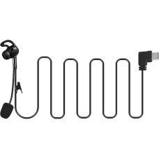 EJEAS Football Referee In-Ear Headphones Type C for V6C/V4C Plus Referee Intercom (Left Ear)