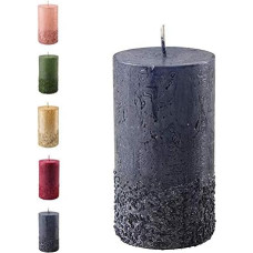 Gražios ir modernios advento žvakės - 2 vnt. - kaimiška apdaila - Žvakės / stulpinės žvakės - Kalėdos/Kalėdų vainikas/Avento vainikas