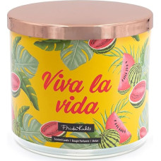 Frida Kahlo kvapioji žvakė stiklinėje 