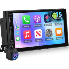 NHOPEEW 4+64G 2-DIN automobilinis radijas su 