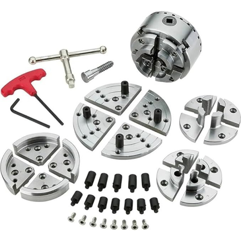 4,5 Zoll Kegelrad-Spannfuttersatz Drehmaschine for die Holzbearbeitung