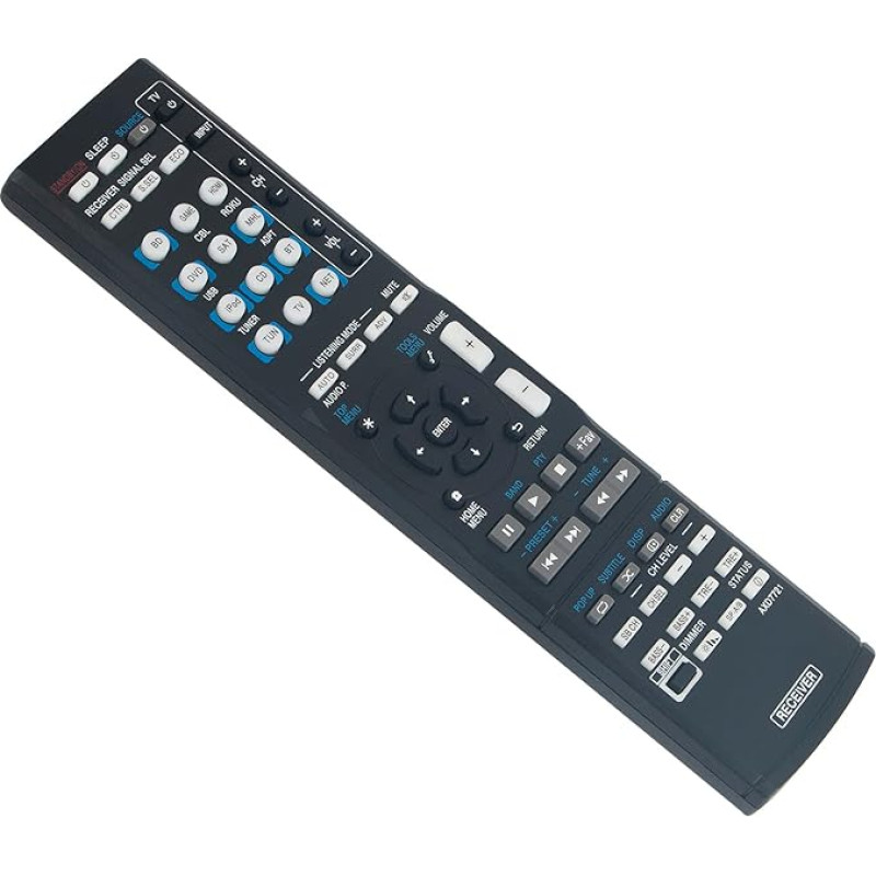 AXD7721 VINABTY Replacement Remote Control Fit for Pioneer AV Receiver VSX-824-K VSX-44 VSX-1024 VSX-1024-K VSX-824 VSX-1029 VSX-1029-K