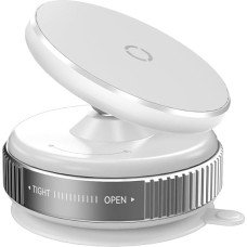 Magnetinis automobilinis mobiliojo telefono laikiklis su siurbtuku [360° pasukamas ir sulankstomas], metalinis automobilinis telefono laikiklis, suderinamas su 