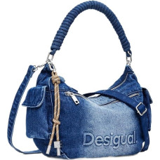 Desigual Moteriška rankinė_Half Logo Blue, mėlyna