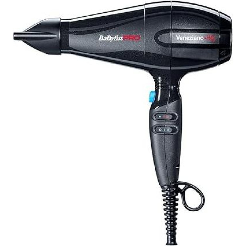 Joninis Veneziano HQ 2200W Babyliss Pr plaukų džiovintuvas Black