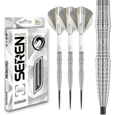 RED DRAGON Darts - Seren Pure Series - 90% Tungsten Professional Steel Tip Dart Set with Dart Flights and Dart Shafts - Available in Four Styles - Available in 21g, 22g, 23g, 24g & 25g