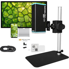 ViTiny Digital Microscope UM22, 4K Ultra HD, 9-390x, Black, LED, Plastic