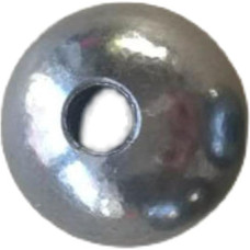 Ball Bearings, Steel Ball Bearings, Perforated Steel Ball, Solid Stainless Steel Ball, Smooth and Round, (60 mm x Through Hole 5 mm)