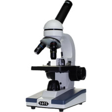 Komplektas Biologisches Mikroskop, 40-fach bis 400-fache optische Vergrößerung, für Schulen, Labors, Clubs und Hobbyisten, Netz- oder Batteriebetrieben, integrierte Lichtquelle