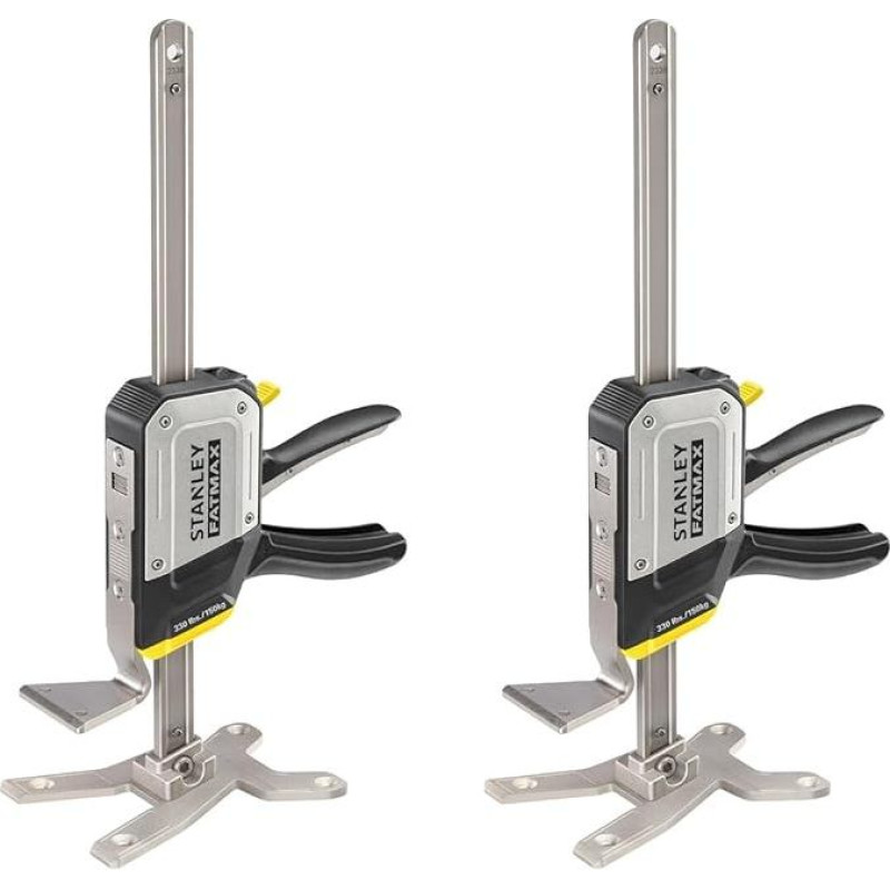 STANLEY FATMAX TradeLift rinkinys FMHT83552-1 Vienos rankos surinkimo įrankis (kėlimo įrankis, skirtas sunkiems iki 150 kg svorio objektams laikyti, kelti, palaikyti, nuleisti, tiksliai sureguliuoti, ideali pagalbinė ranka)